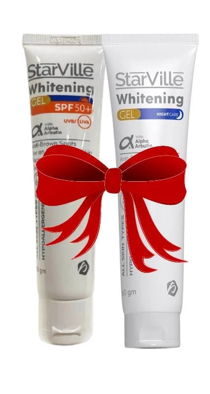 Starville Whitening Gel SPF+50 60g+Night gel 60g
