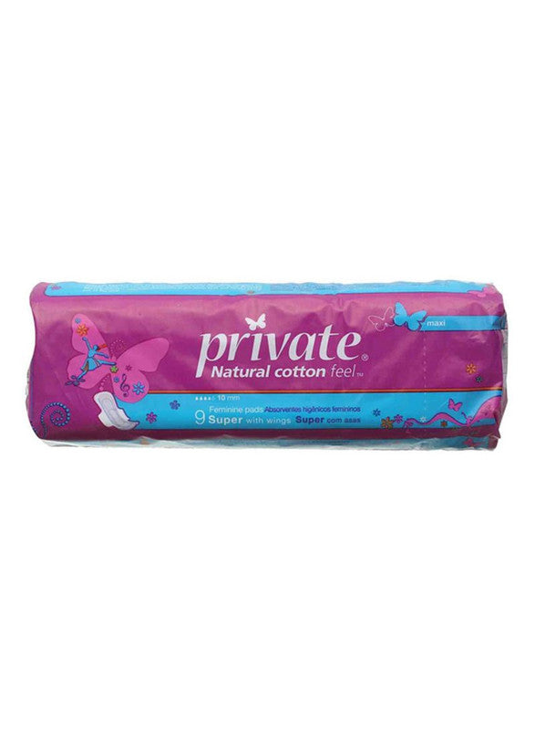 PRIVATE MAXI SUPER 9 PADS