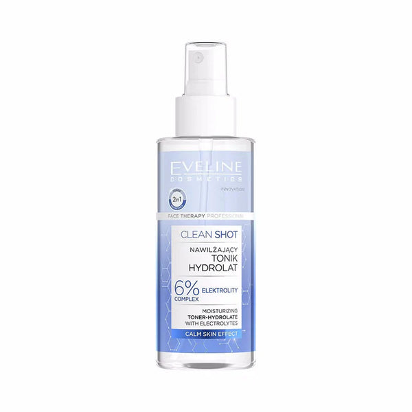 EveLine Clean Shot Moisturizing Toner - Hydrolate 150 ml