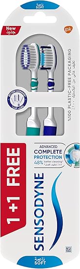 sensodyne tooth brush complete care1+1