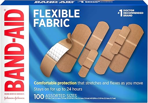 EXACTA AID ADHESIVE BANDAGES 100 PCS