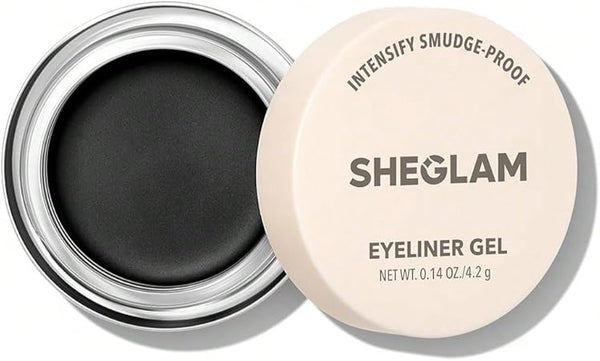 sheglam black intensify smudge proof eyeliner gel