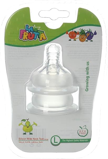 la frutta wide neck teat  SILICON TEAT M L
