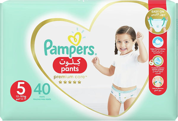 PAMPERS PC PANTS 5 40 pcs