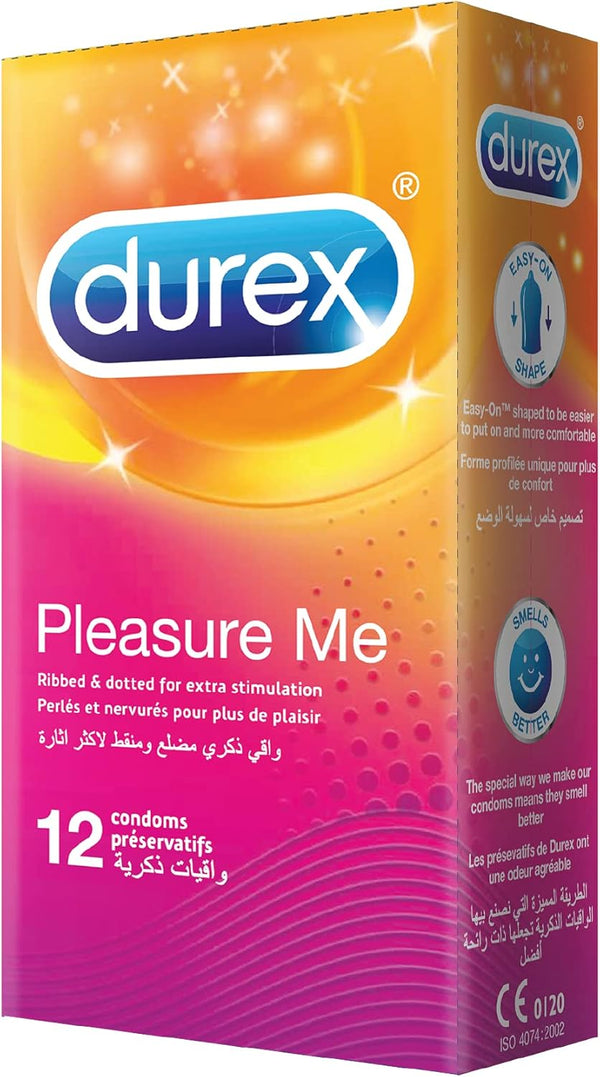 DUREX PLEASURE ME CONDOMS 12 PC