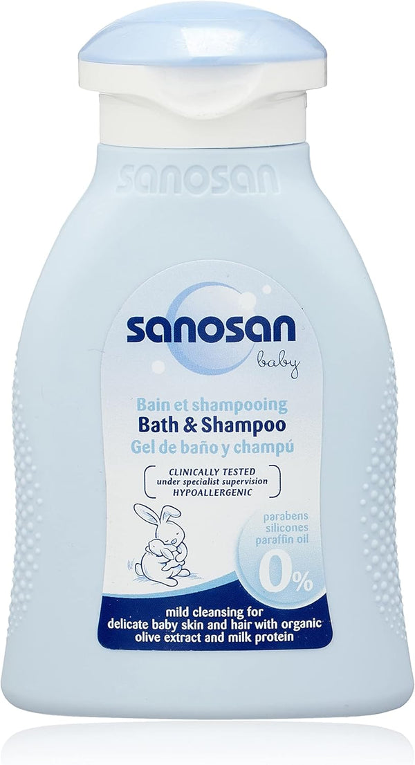 SANOSAN BABY BATH & SHAMPOO 100ML