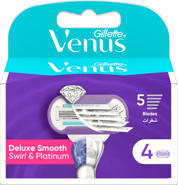 Venus BLADES Deluxe SMOOTH SWIRL 4pcs
