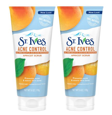 ST. lves SCRUB TUBE Acne control 170 g