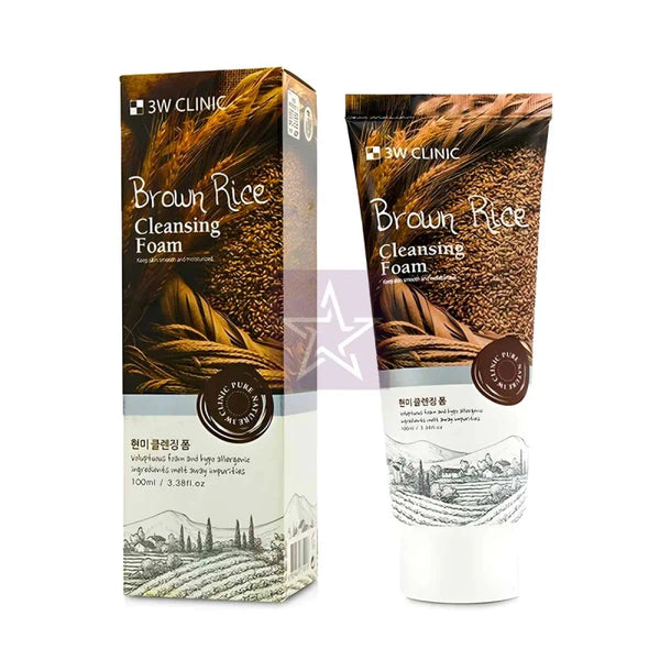 3W Clinic cleansing foam Brown Rice 100ml