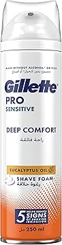 GILLETTE PRO SENS FOAM COMFORT 200 ML