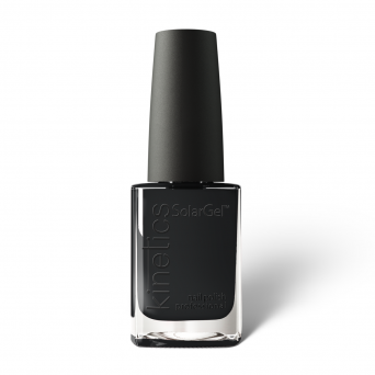 Kinetics 188 Jet Black Nailpolish solarGel
