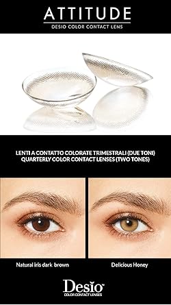 Attitude desio one day contact lens Delicious Hone