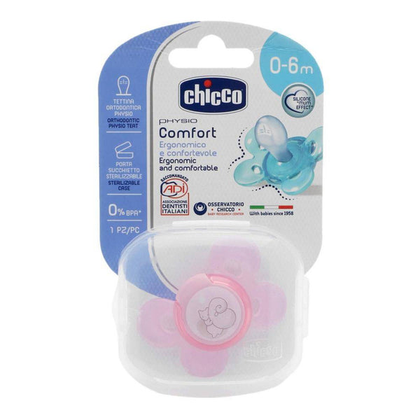 CHICCO PACIFIER COMFORT silicone 0-6