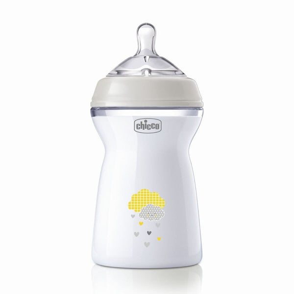CHICCO natural feeling PYREX 330ML Grey