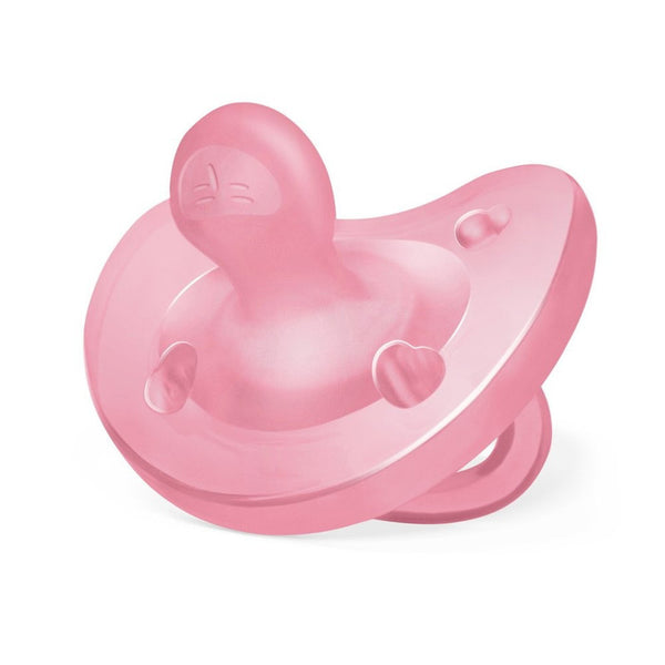 CHICCO TEAT Silicon6-16M Pink