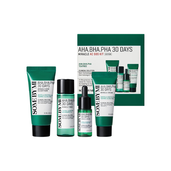 SOME BY MI AHA.BHA.PHA 30DAYS MIRACLE AC SOS KIT *30-30-10-20* ML