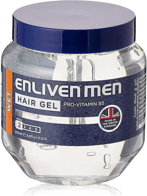 ENLIVEN HAIR GEL wet hold 2 250g clear