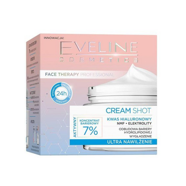 EveLine Cream Shot Hyaluronic Acid Ultra-Moisturizer 50 ml