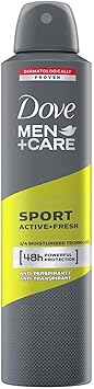 DOVE SPRAY  men DEODORANTT 250 ML sport active