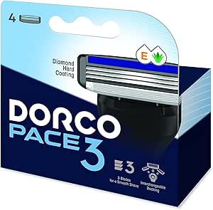 DORCO PACE3 4BLADES MEN