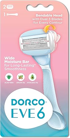 DORCO EVE6 RASOR&2BLADES