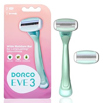 DORCO EVE3 RASOR&2BLADES