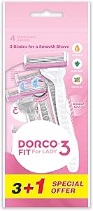 DORCO EVE2 3+1 DISPOSABLE RAZORS