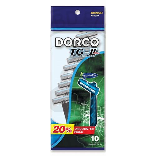 DORCO TG PLUS 10PACK 20%off