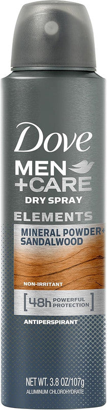 DOVE SPRAY  men DEODORANTT 250 ML sandal wood