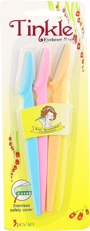 Tinkle Eye Brow Razor 3 pcs