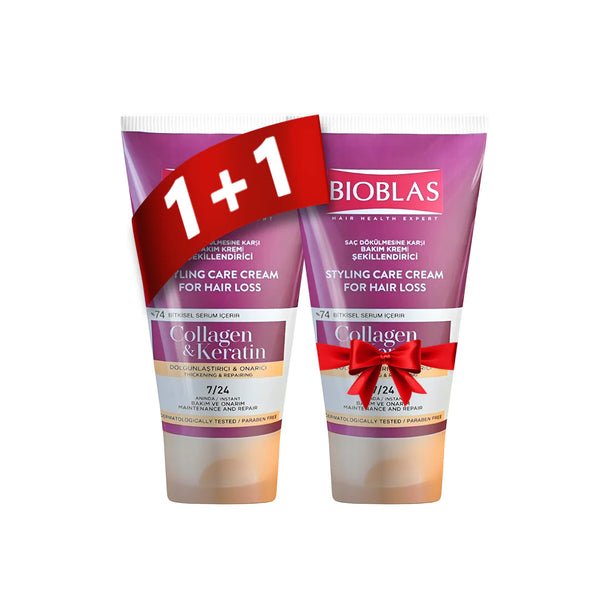 Bioblas Styling Care Cream Collagen & keratin 150ml 1+1free