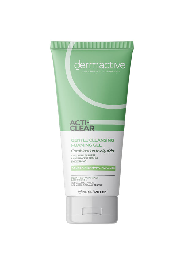 Dermactive ActiClear - Gel Cleanser for Oily and Combination Skin 200ml