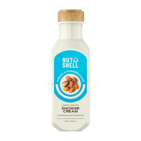 Nutshell Argan & Pomegranate - Shower Cream 485ml
