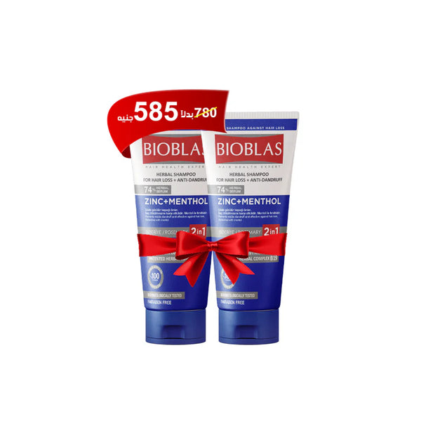 Bioblas Anti-Hair Loss, Anti-Dandruff and Anti-Itching Shampoo And Conditioner 200Ml-offer(1+50%)