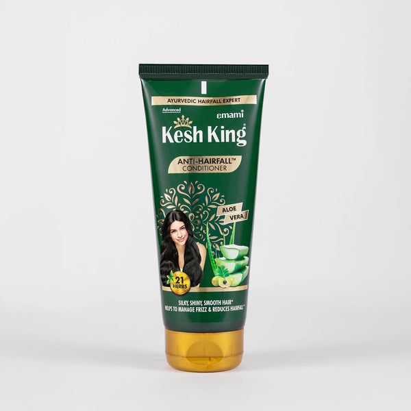 Kesh King Ayurvedic Anti-Hairfall Conditioner for smooth shiny frizz free hair 200ml