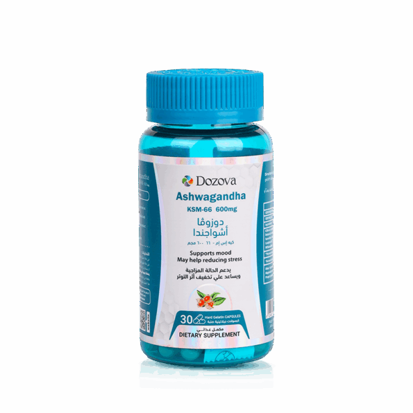 Dozova Ashwagandha KSM-66 30 Capsules-600 mg