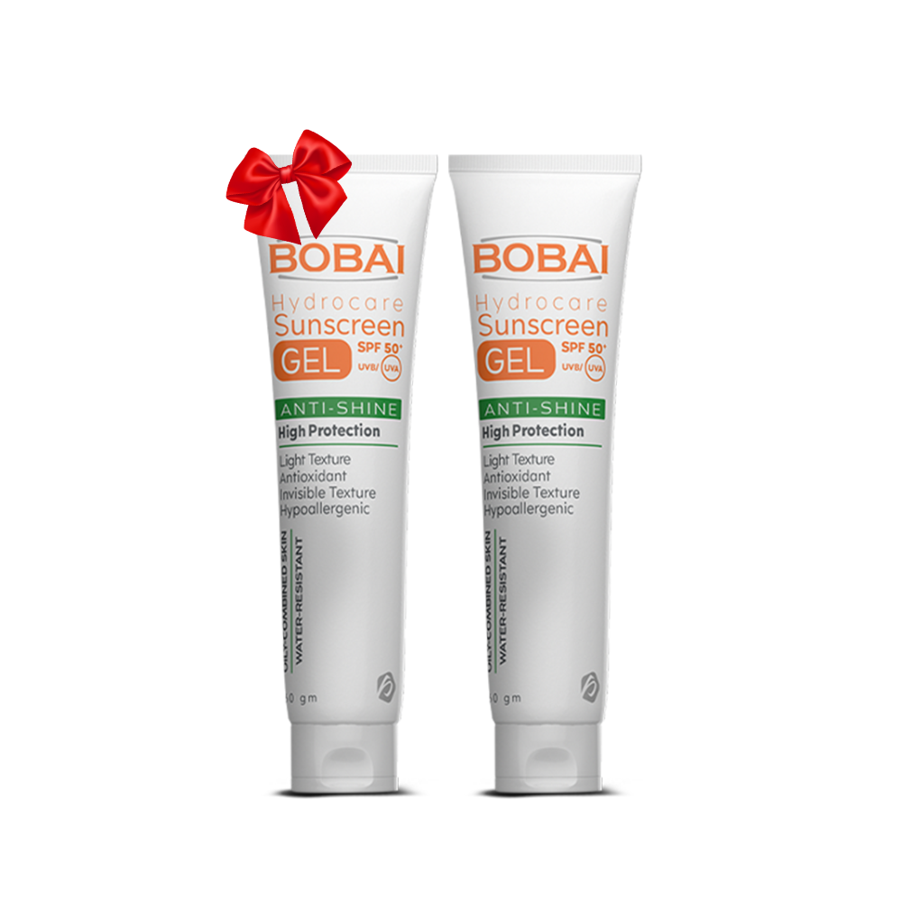BOBAI SUNSCREEN HYDROCARE GEL 60ML SPF50+ 1+1free – Sabry Pharmacy