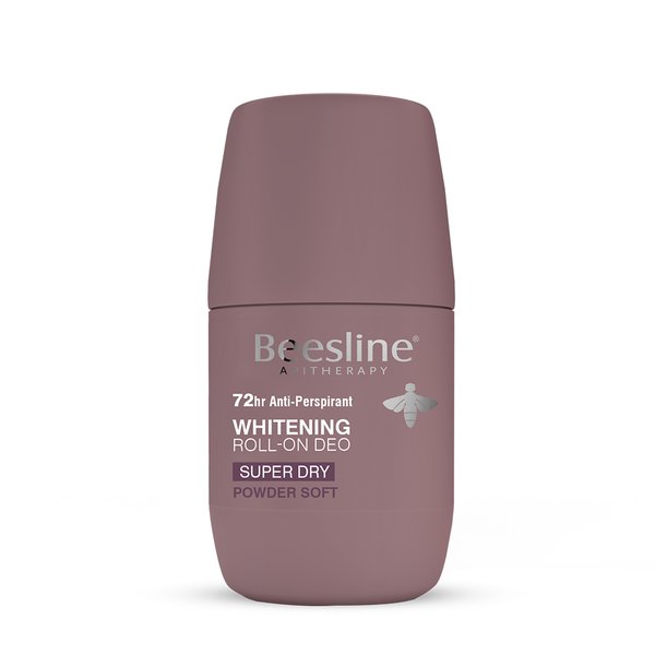 Beesline Whitening Roll On Deodorant Super Dry Powder Soft 50ml