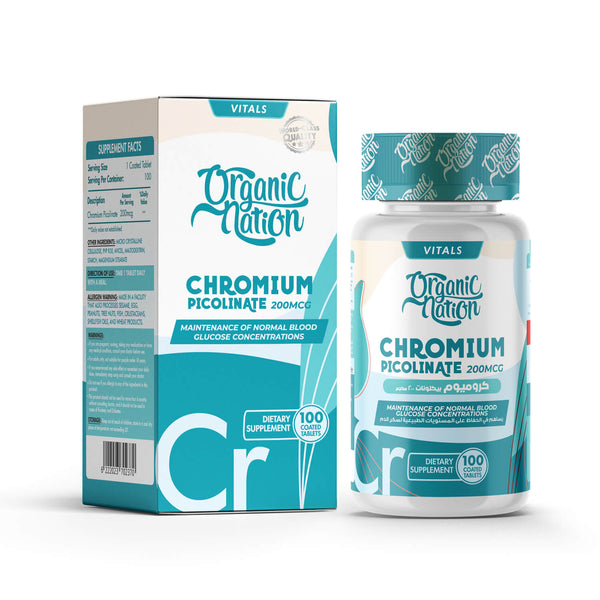 Organic Nation Chromium 100 tab