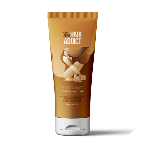 The Hair Addict  Temp Tones – Copper Flash 88ml
