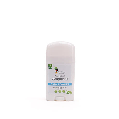 Raw African  Baby Powder Natural Deodorant 75GM