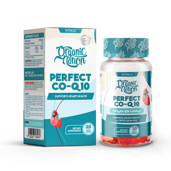 Organic Nation Perfect CO-Q10 30 tabs