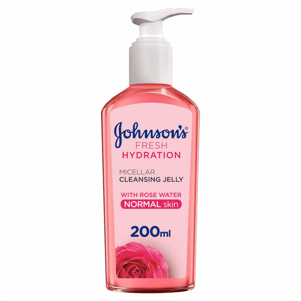 JOHNSON’S Face Cleanser Fresh Hydration Micellar Cleansing Jelly Normal Skin 200ml