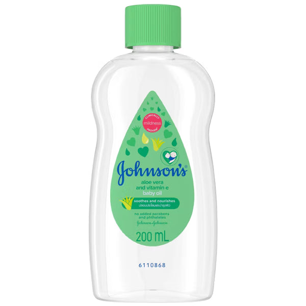 Johnson's Baby Oil Aloe Vera 200ml