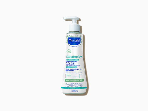 Mustela Lipid-replenishing cream, anti-itching, certified organic