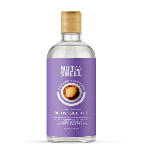 Nutshell Macadamia & Rose Water - Body Gel Oil 250ML