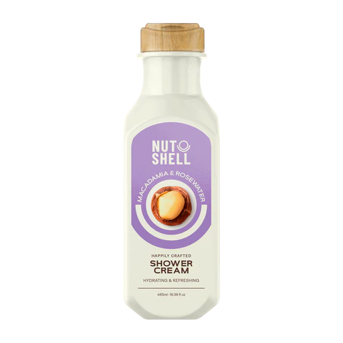 Nutshell Macadamia & Rose Water - Shower Cream 485ml