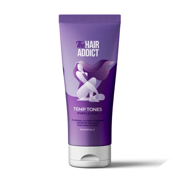 The Hair Addict Temp Tones – Purple Pop 88ml