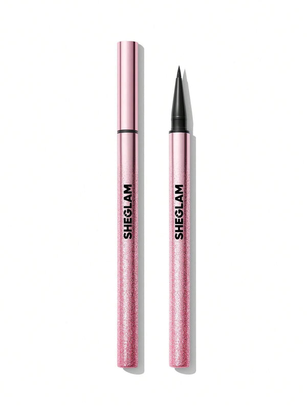 Sheglam Rosé Line & Define Waterproof Liquid Eyeliner-Black