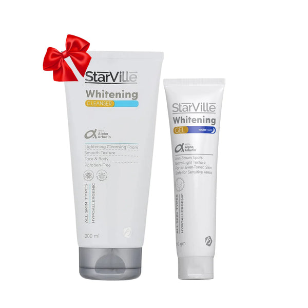 Starville Whitening gel&cleanser offer